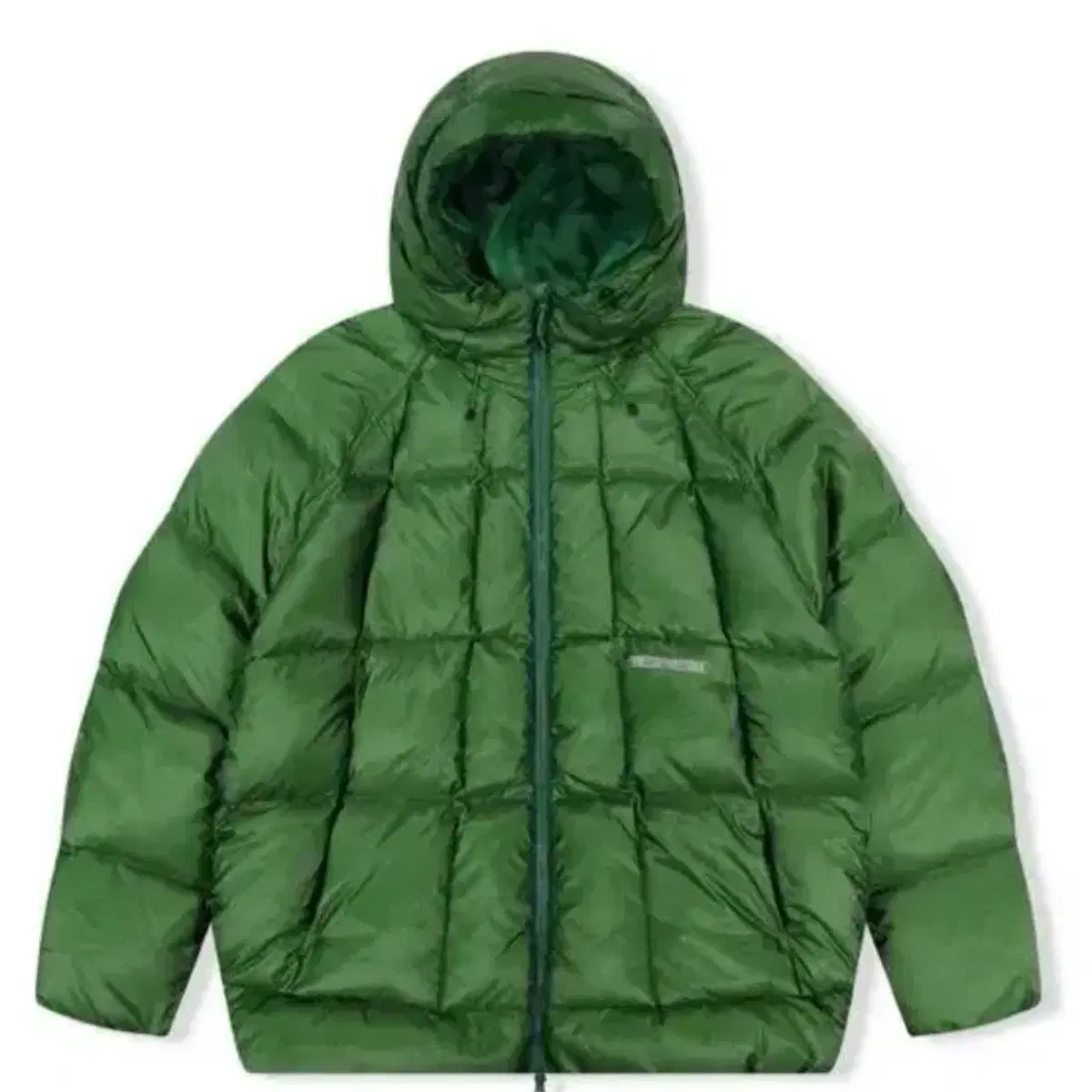 예스아이씨 Gridding down jacket green (s)