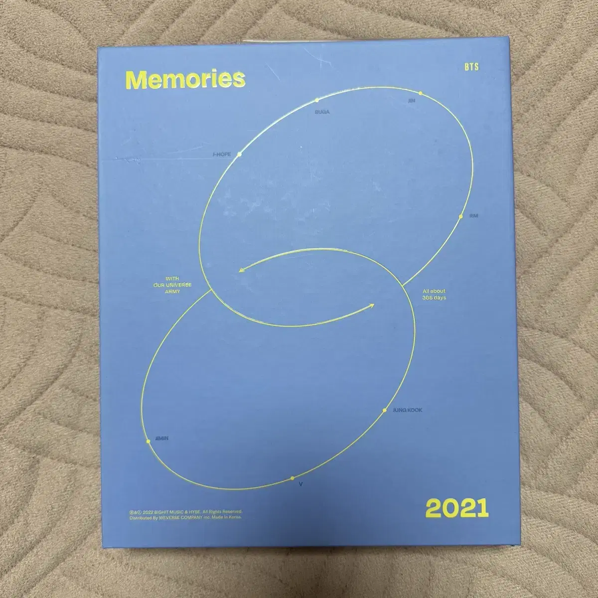 방탄소년단 메모리즈 2021 BTS Memories