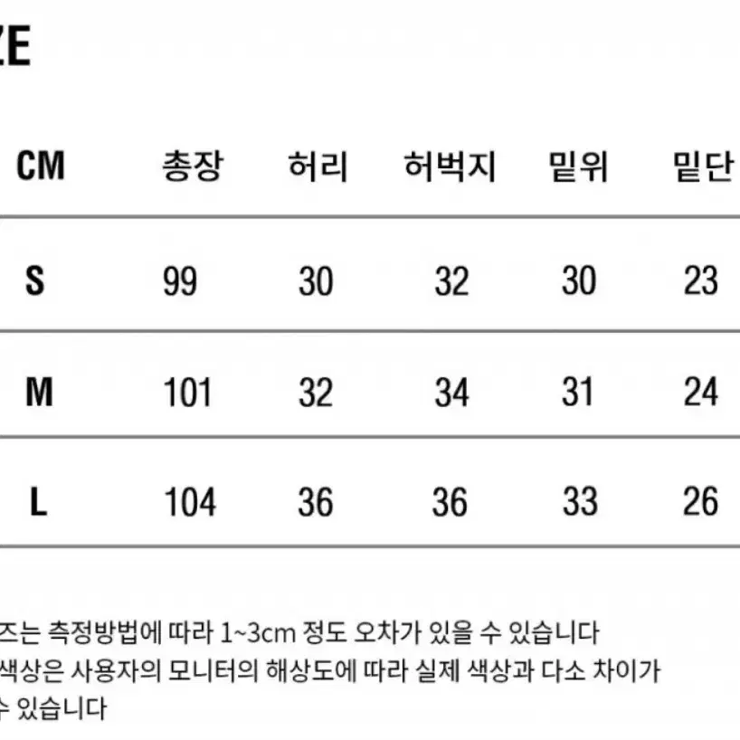 (품절상품)해비즘 데님 믹스 팬츠 L