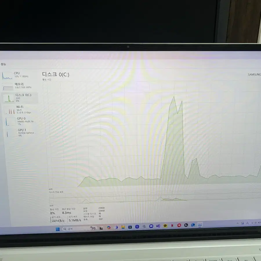 갤럭시북 이온 2(nt950xda-xc58w)