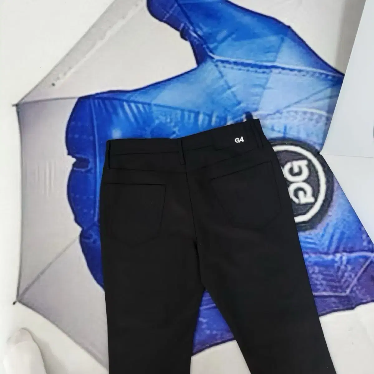 G4 Leg  Cord 5 Pocket Pant COLOR: Black