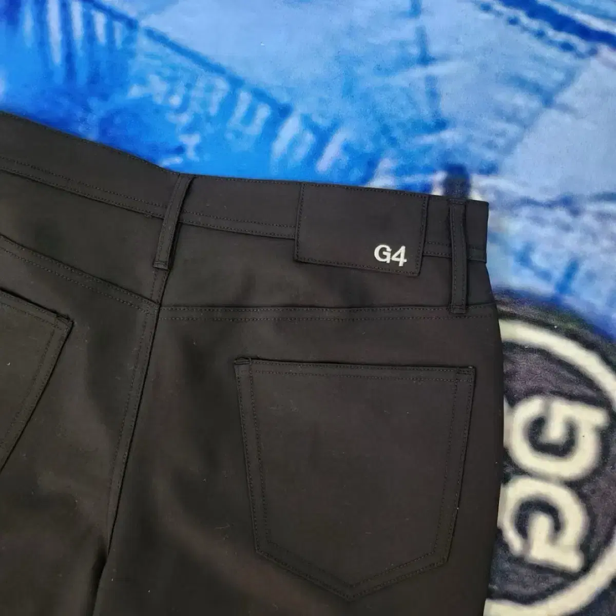 G4 Leg  Cord 5 Pocket Pant COLOR: Black