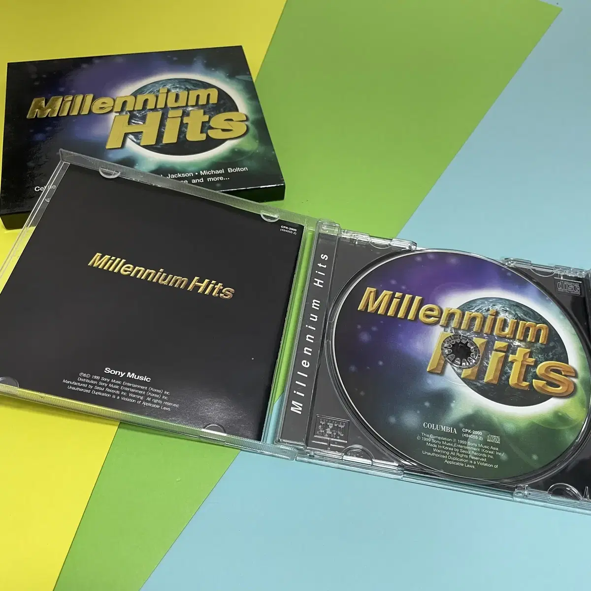 [중고음반/CD] 팝 컴필레이션 Millennium Hits