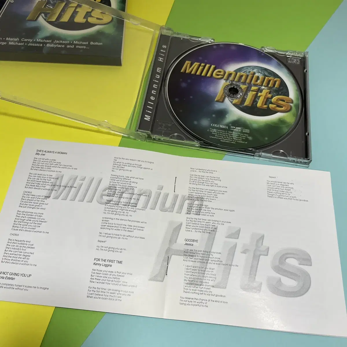 [중고음반/CD] 팝 컴필레이션 Millennium Hits