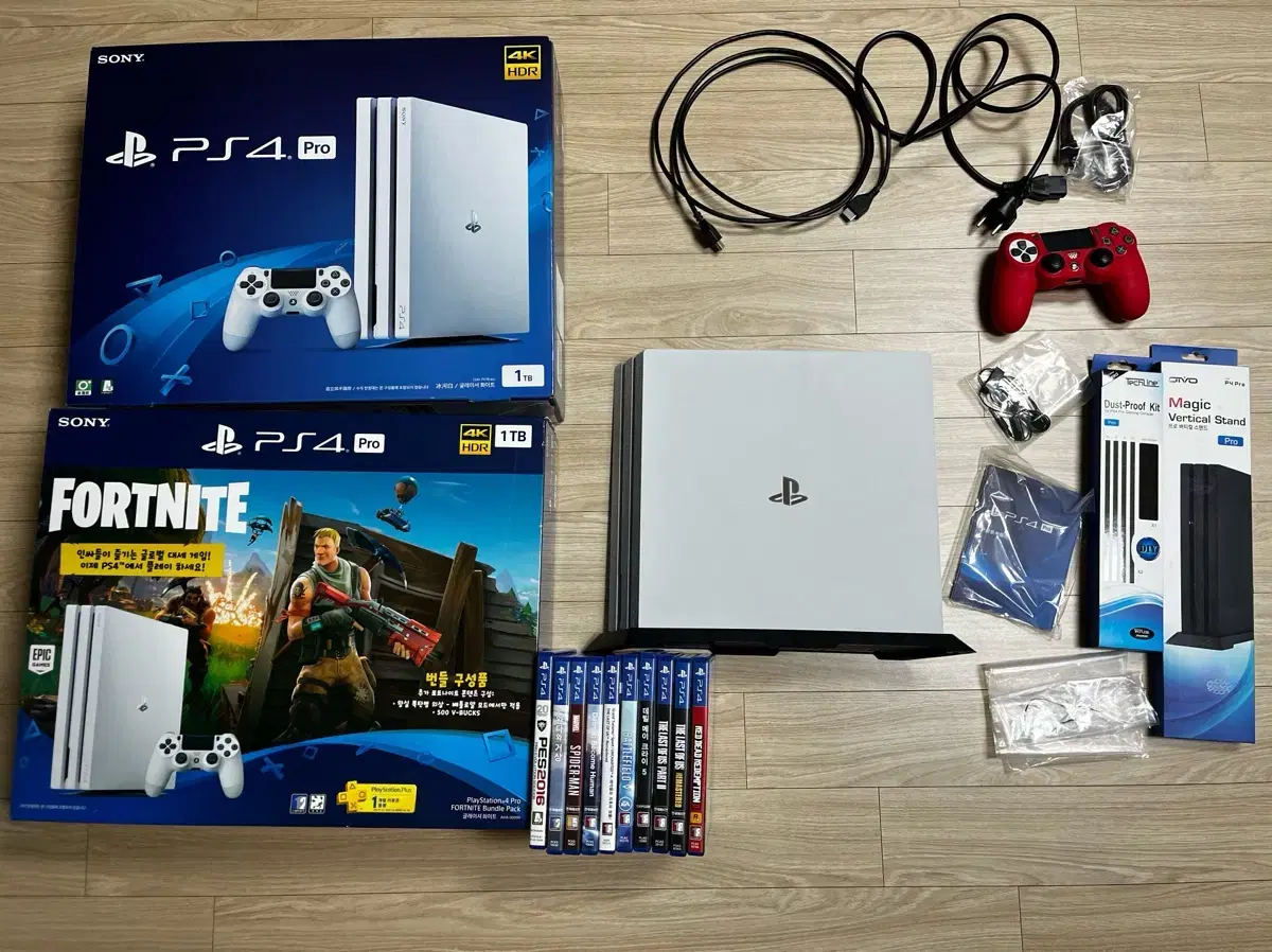 ps4프로 1테라 (CUH - 7117B ) 풀박스 판매합니다