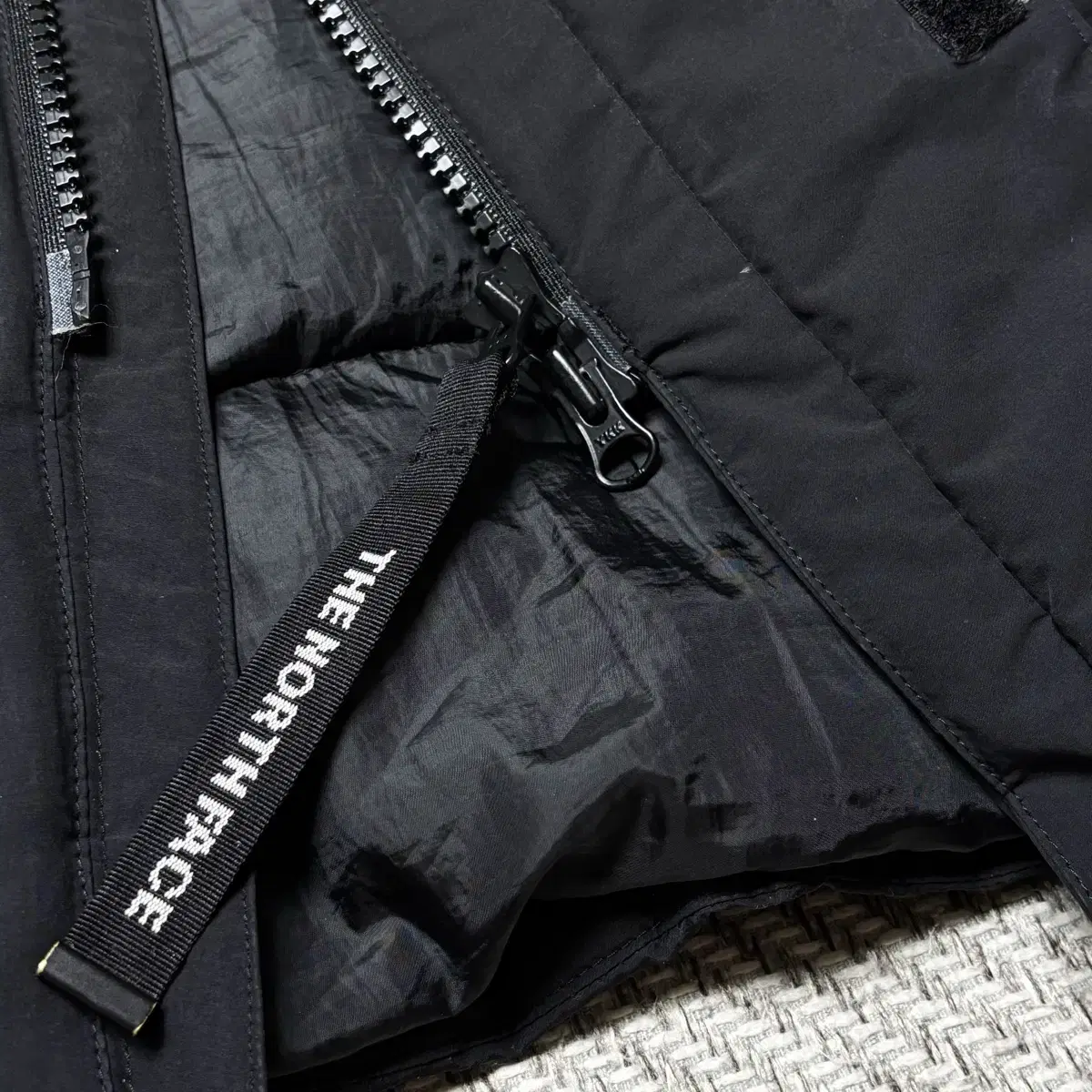 NORTHFACE 노스페이스 화이트라벨 후드내장 닐턴 올본 파카 패딩