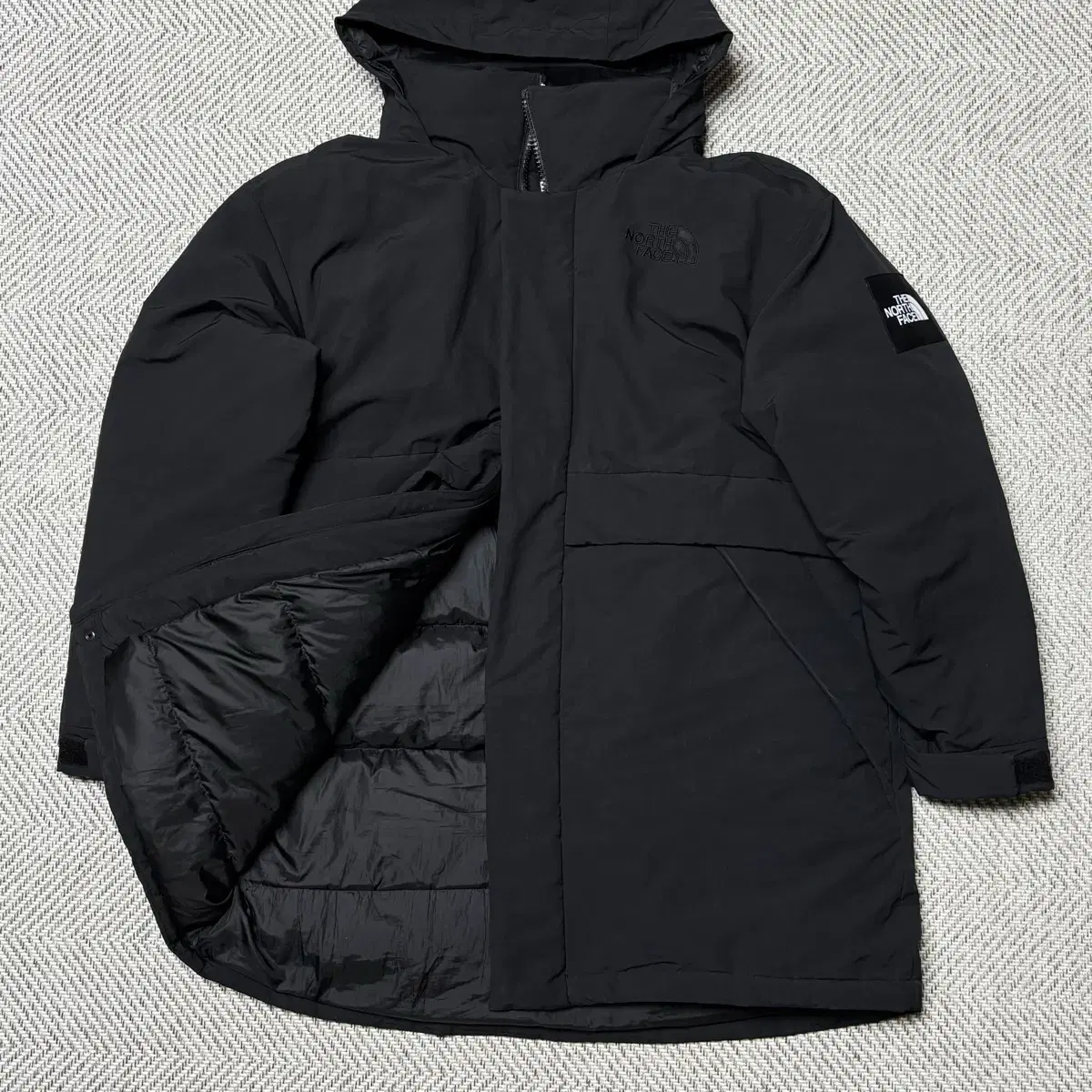 NORTHFACE 노스페이스 화이트라벨 후드내장 닐턴 올본 파카 패딩