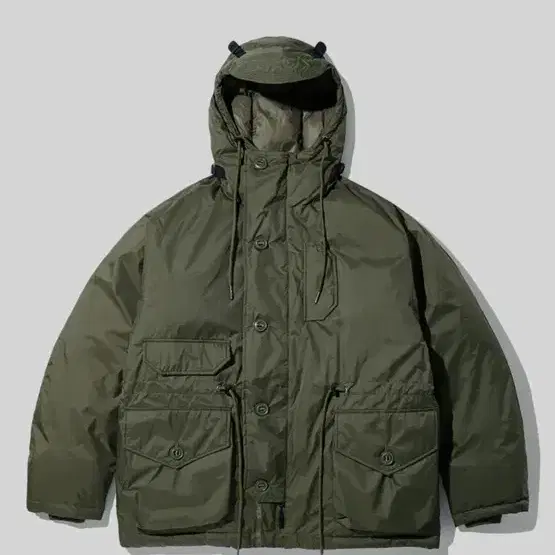 아웃스탠딩 FOUL WEATHER DOWN PARKA_OLIVE GREE