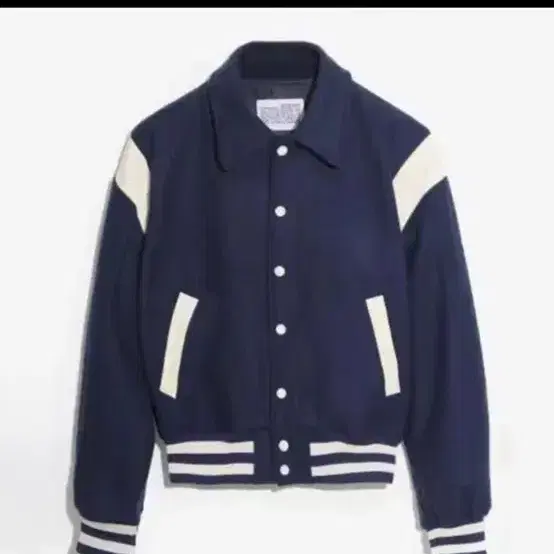 벌스데이수트 CITY STADIUM JACKET (NAVY) s사이즈