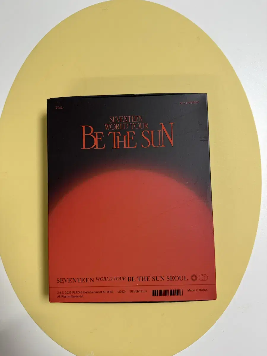 SEVENTEEN WORLD TOUR [BE THE SUN] DVD