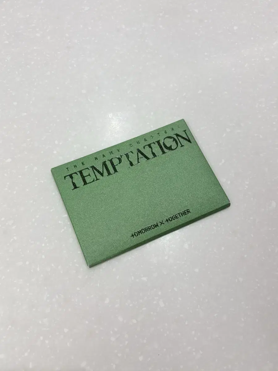 투모로우바이투게더 이름의 장: TEMPTATION