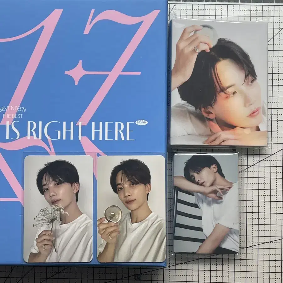 세븐틴 정한 17 is right here 캐럿반 미개봉 일괄양도