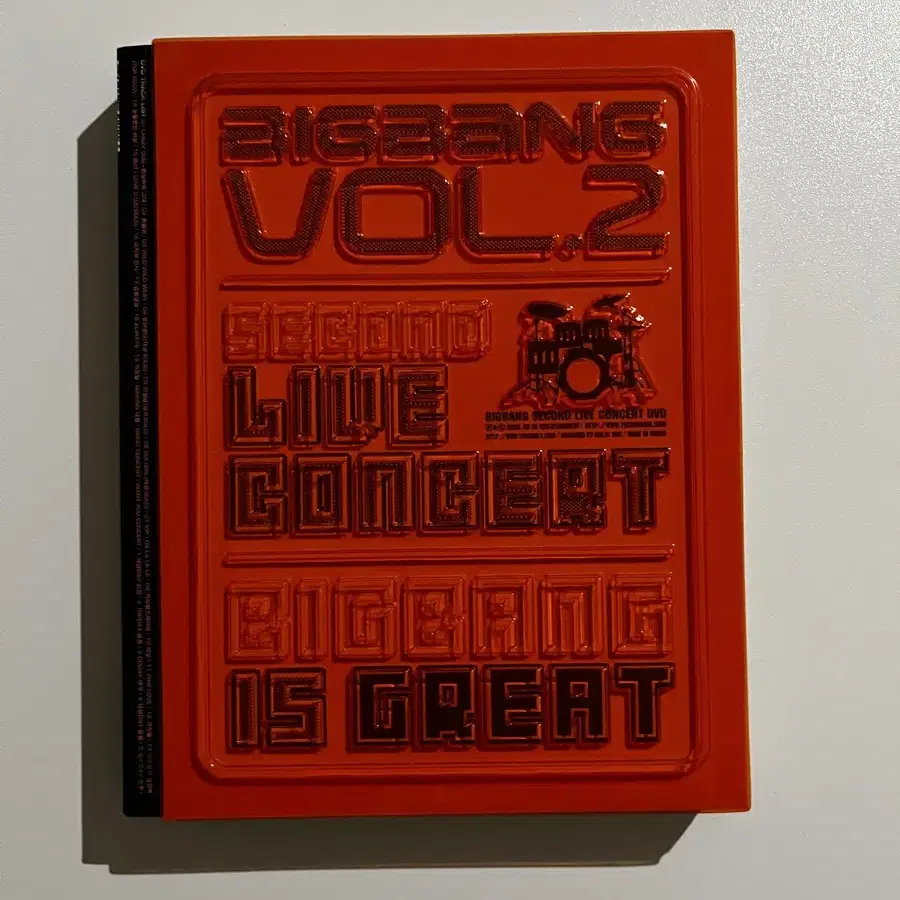 빅뱅 the great 콘서트 dvd