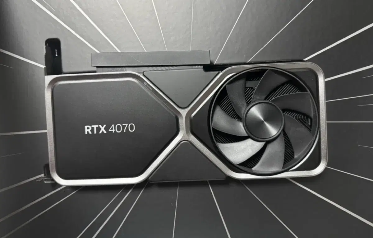 rtx 4070 fe 파운더스 에디션