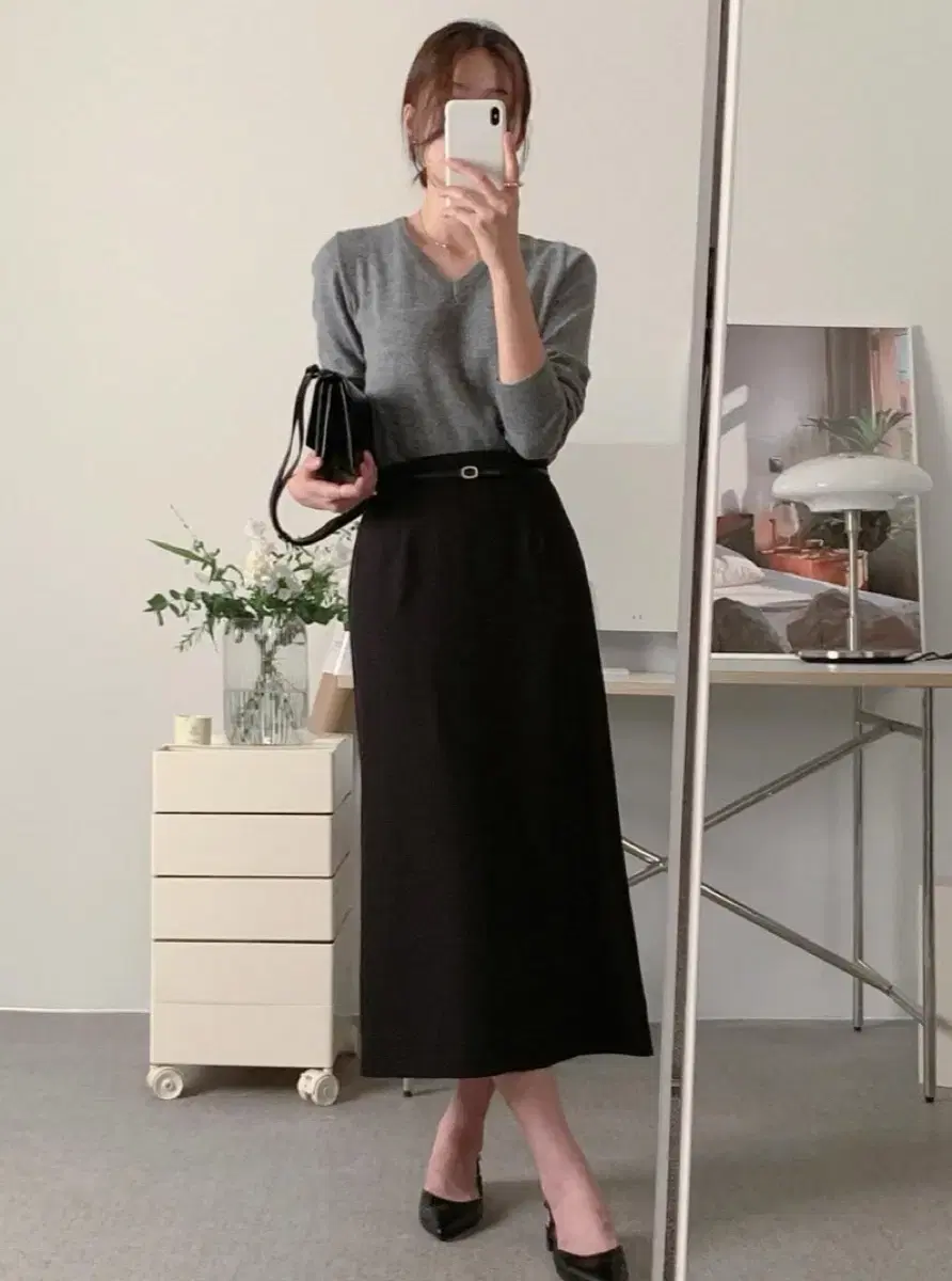 Contemplative guest look skirt S