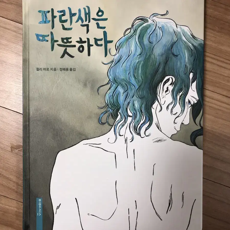 파란색은 따뜻하다 퀴어만화