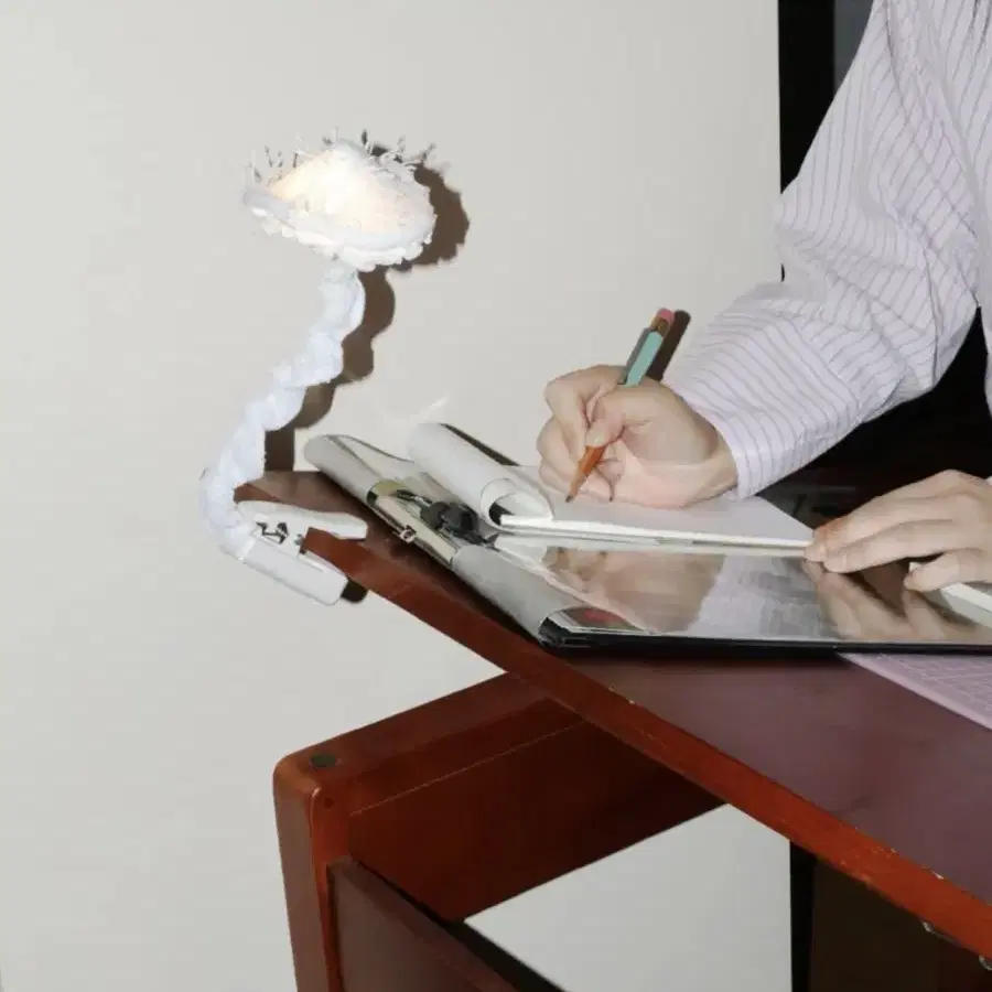 46month mushroom clamp lamp