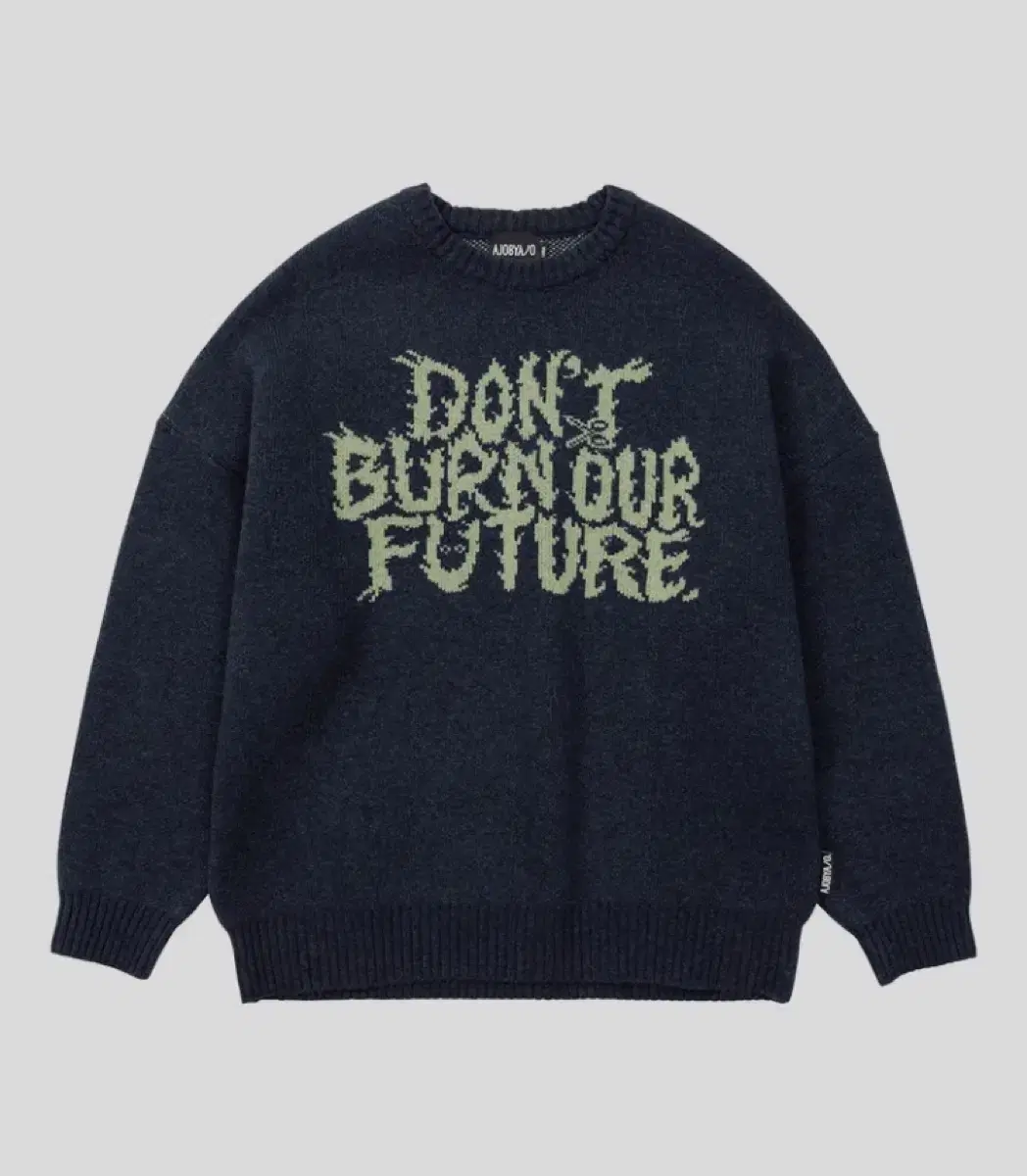 아조바이아조 PBA DBOF Wool Knit Sweater 네이비