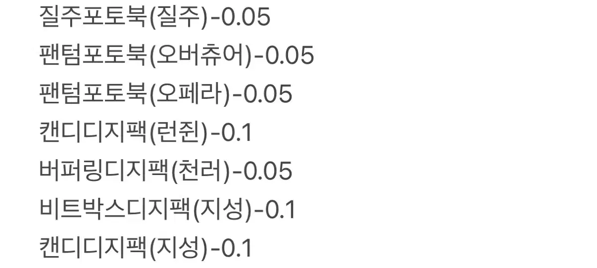 엔시티 개봉앨범 질주 팬텀 디지팩 쥬얼 런쥔 제노 천러 지성