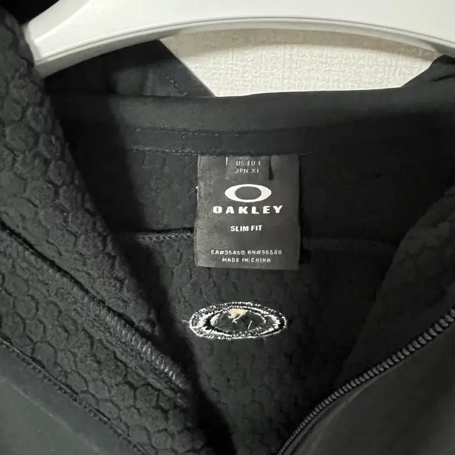 Oakley 남성용 드리프트 테크 플리스 후디, 블랙아웃 L사이즈