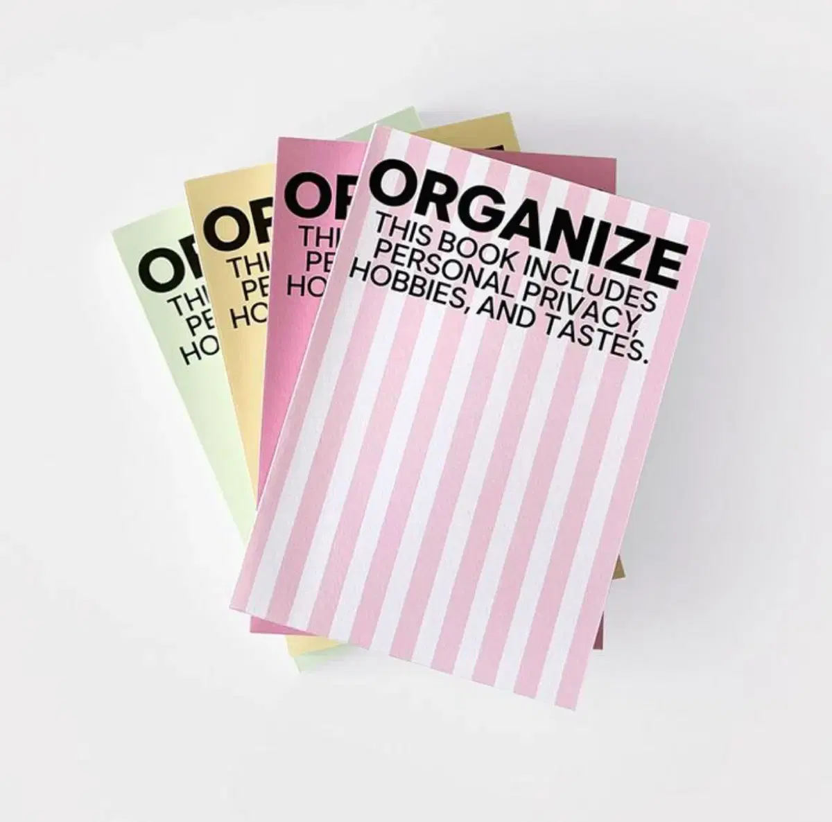 오에이비 organize diary 다이어리 pink