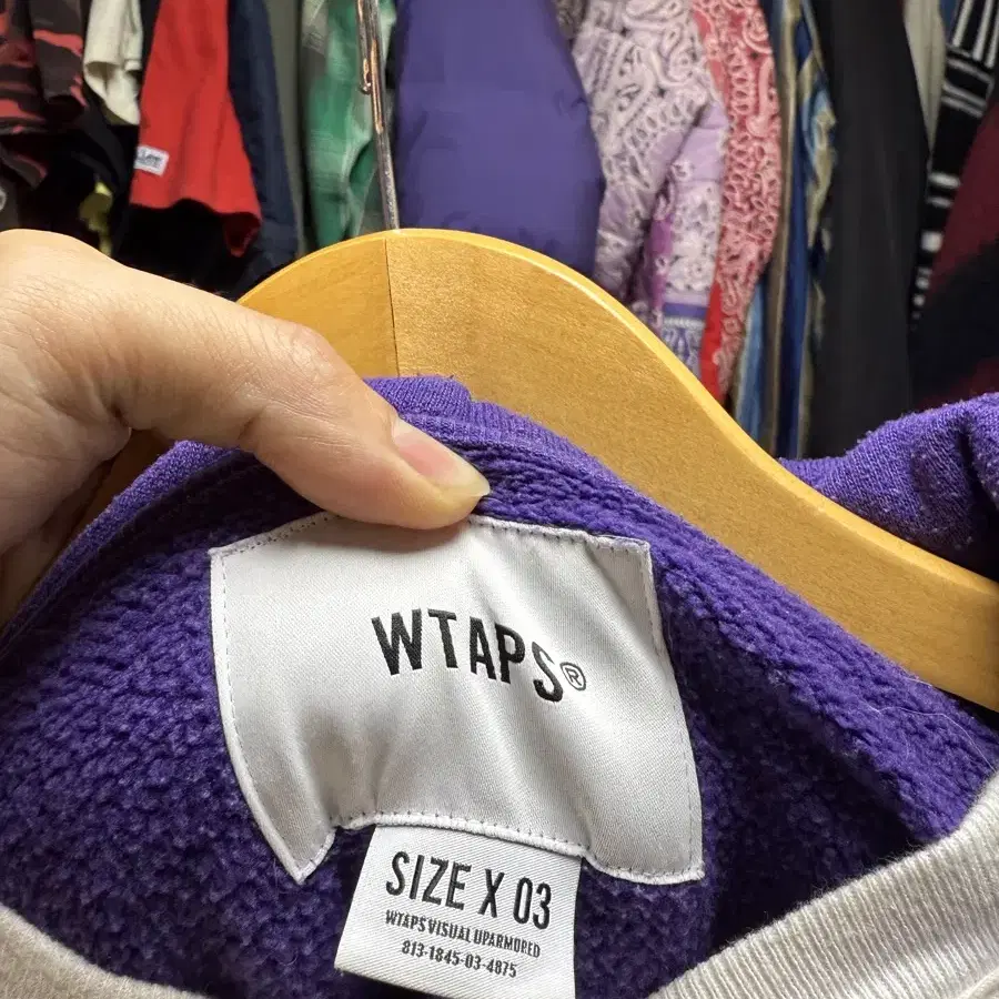 WTAPS 후드 퍼플 3