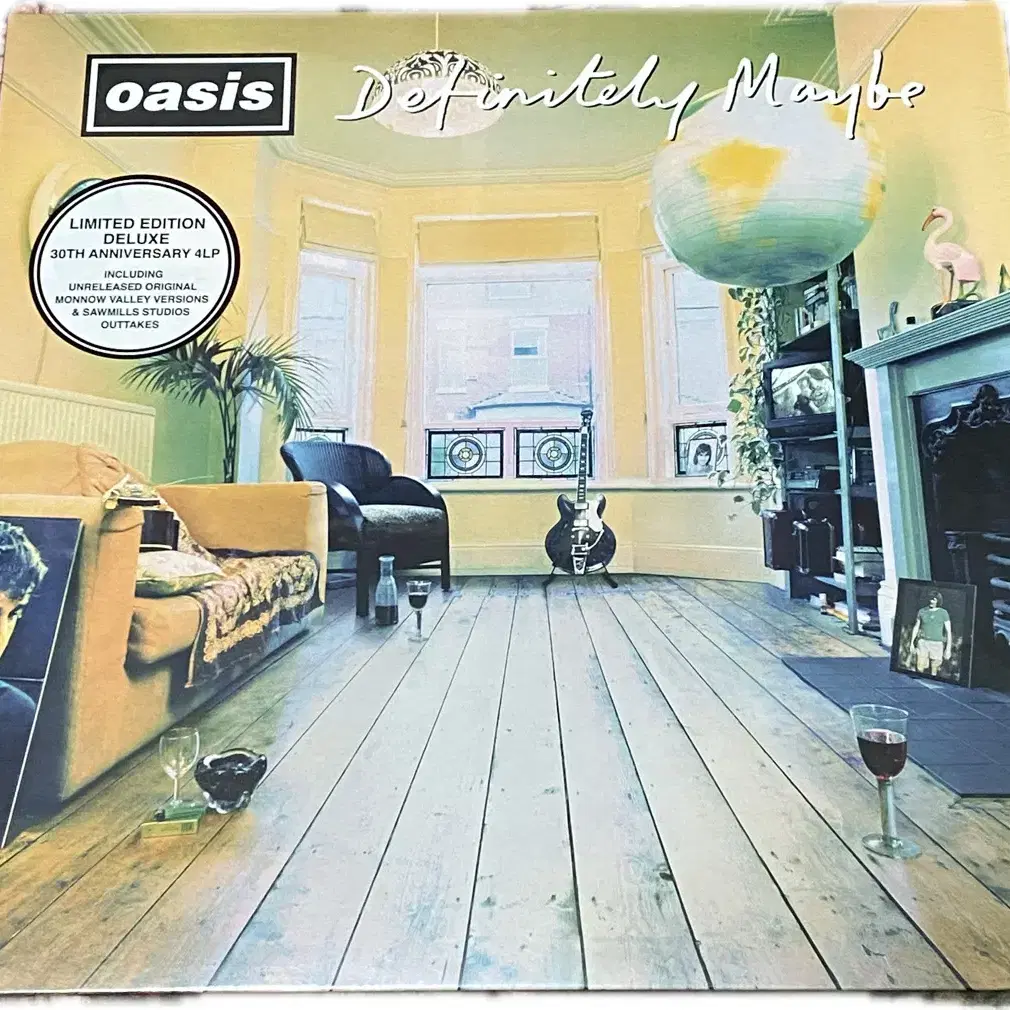 오아시스 definitely maybe 30주년 박스반 4lp