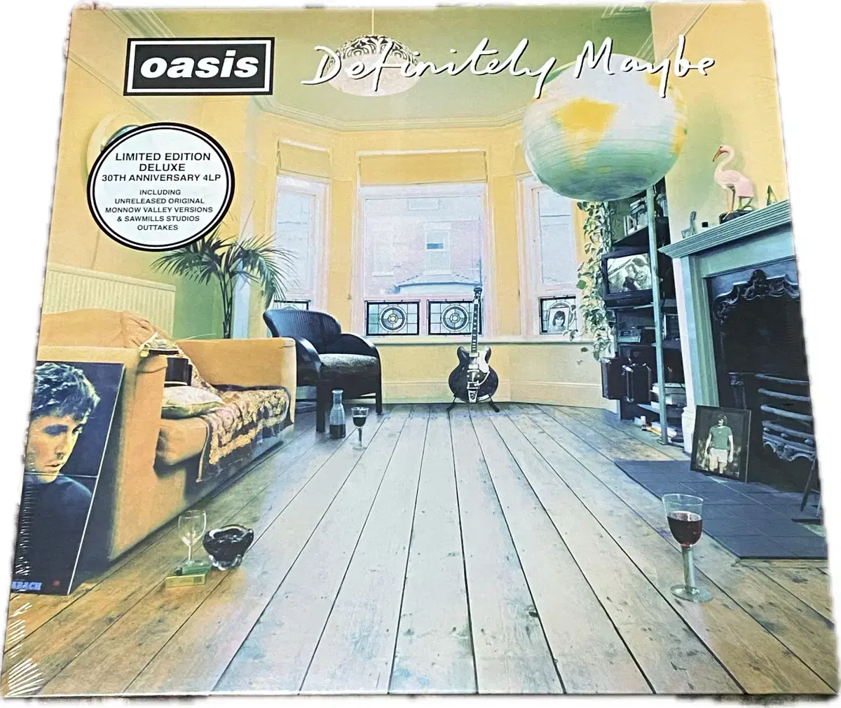 오아시스 definitely maybe 30주년 한정 박스반 4lp