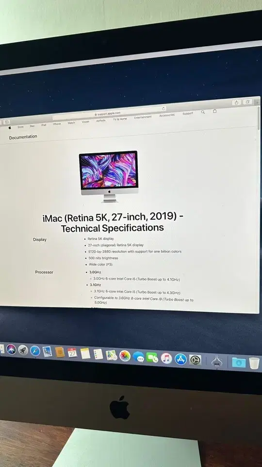 아이맥 27인치 Retina 5K