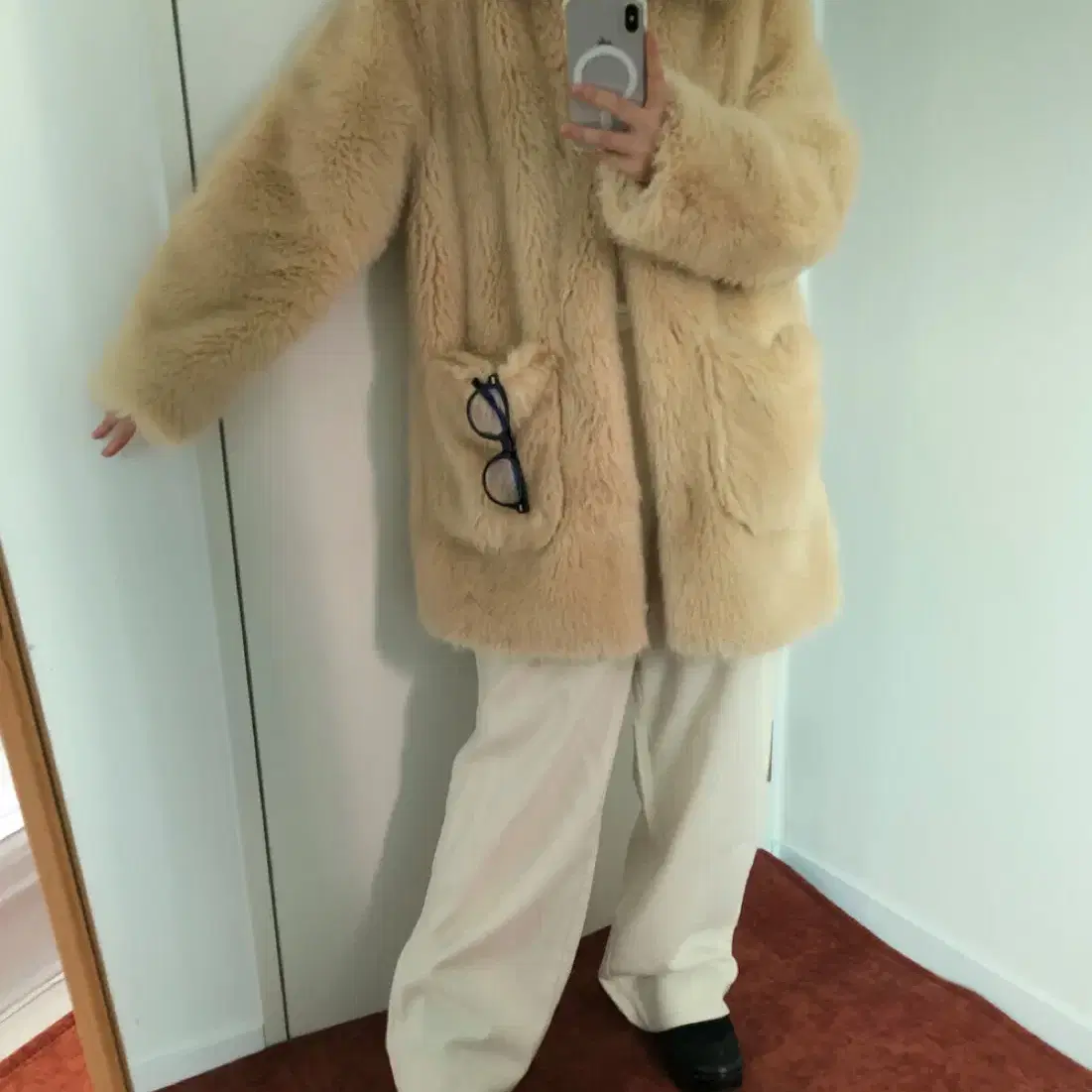 퍼코트 fur coat