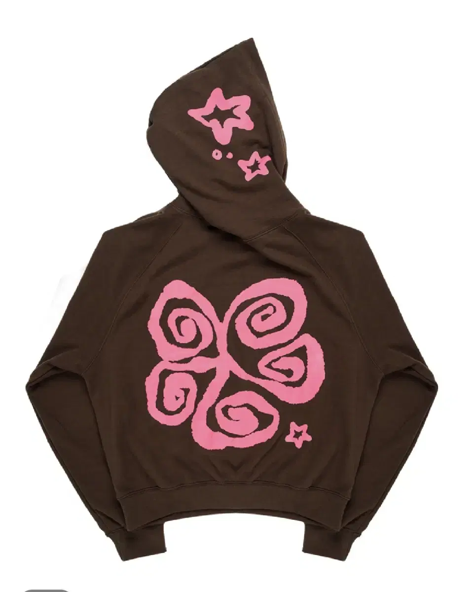 큘 후드티 브라운 Spiral Harmony Hoodie