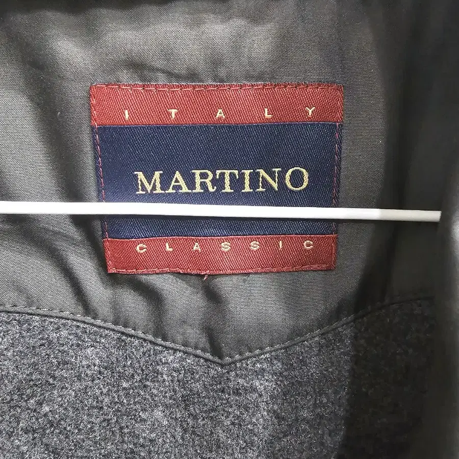 59만원 MARTINO Italy 내피분리 카키색 코트 95(가슴둘레 1