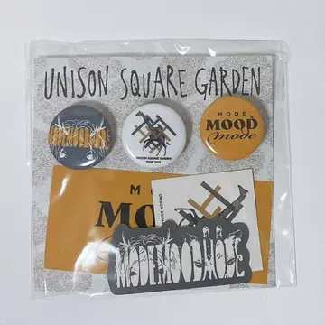 UNISON SQUARE GARDEN MMM 캔뱃지 스티커