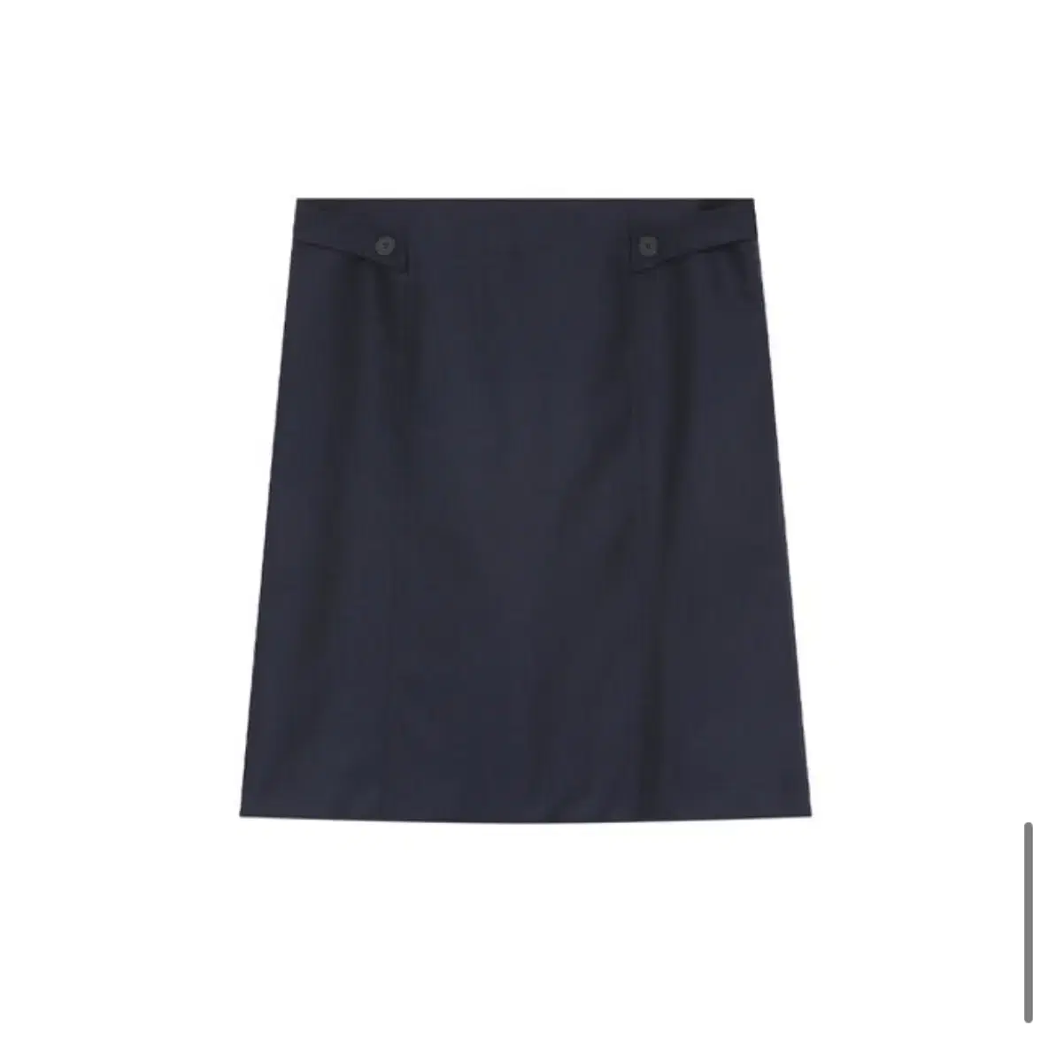 미세키서울 치마 Button midi skirt (NAVY)