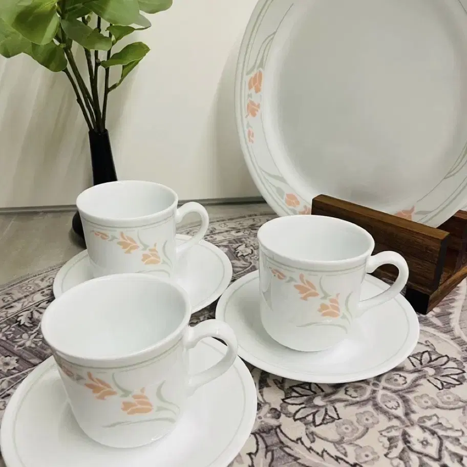 CORELLE CORNING) 코렐 코닝웨어 플레이트 세트