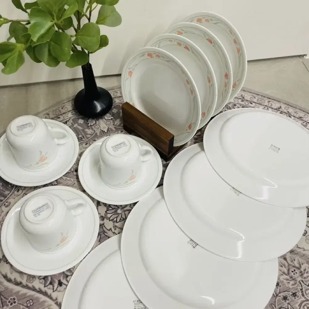 CORELLE CORNING) 코렐 코닝웨어 플레이트 세트