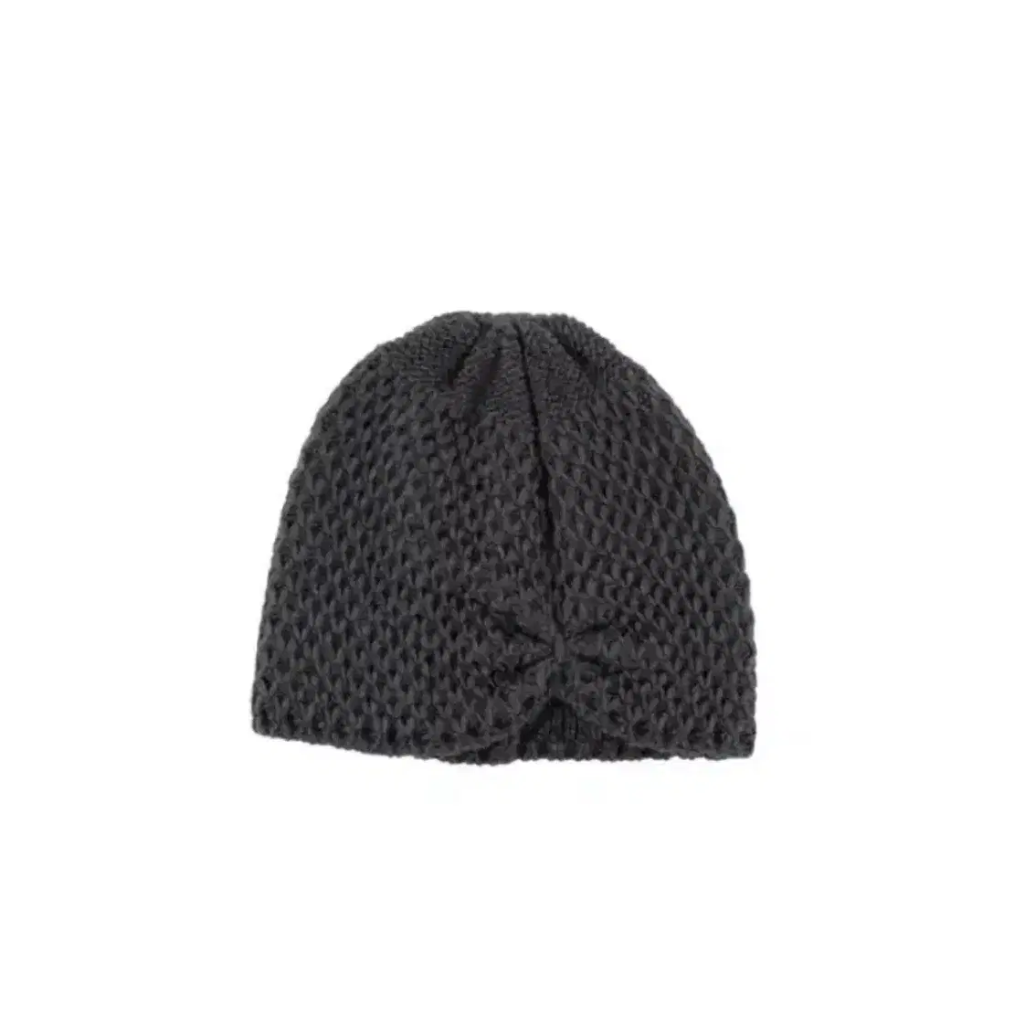 코이세이오 리본 비니 차콜 RIBBON BEANIE CHARCOAL