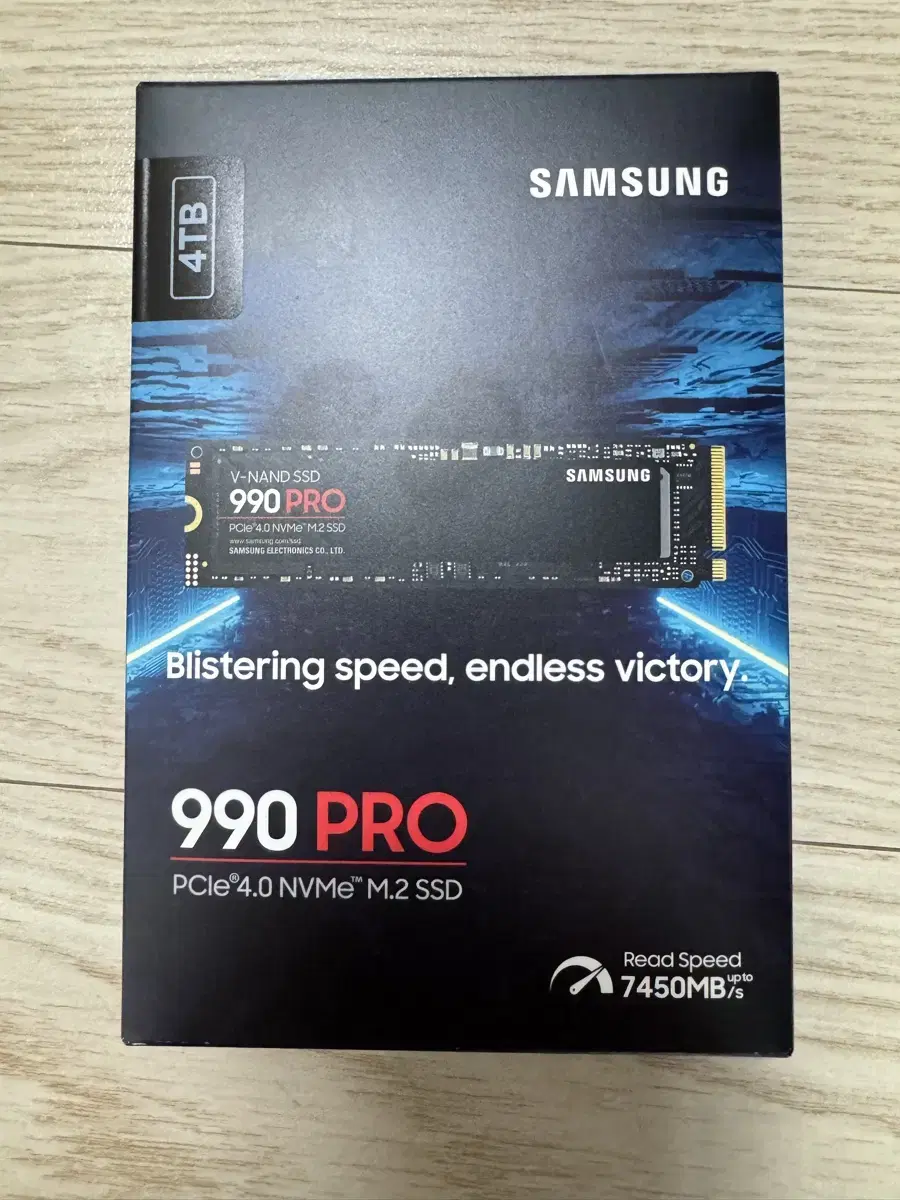 삼성 SSD m.2 nvme 990 pro 2TB 미개봉 새제품 팝니다.