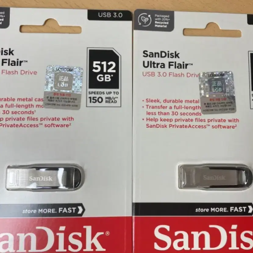 (새상품) Sandisk USB 512GB