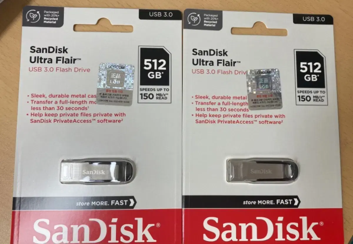 (새상품) Sandisk USB 512GB