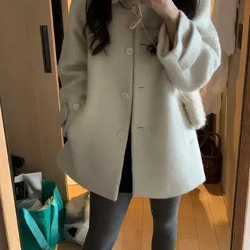 온트 알파카 하프 코트 (택O) ownt Alpaca Half Coat | 브랜드 중고 