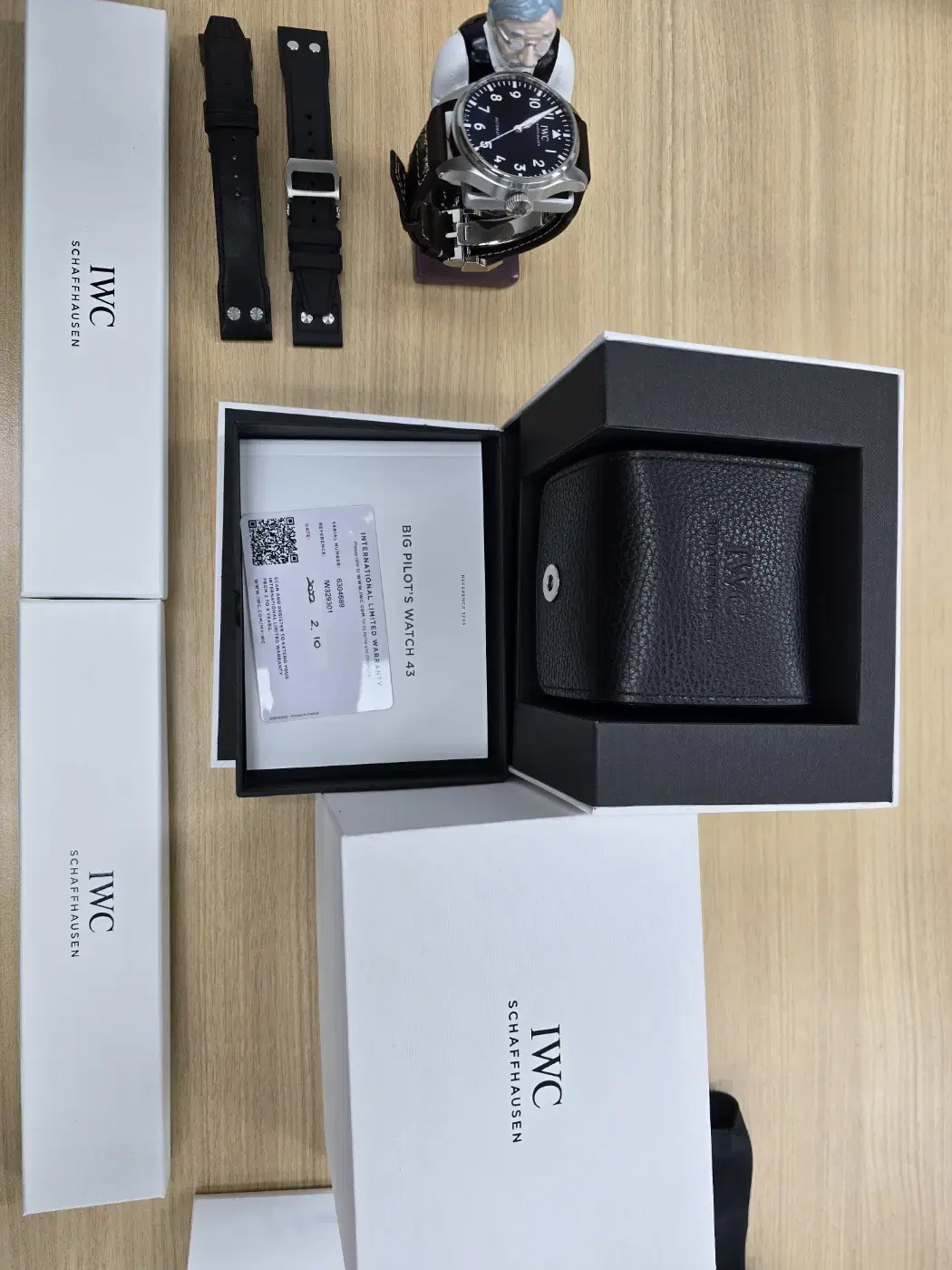 IWC 빅파일럿 43MM 검판