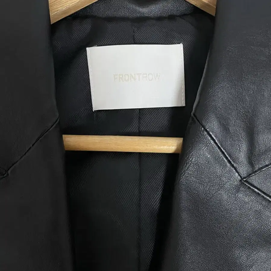 프론트로우 Eco Leather Tailored Jacket