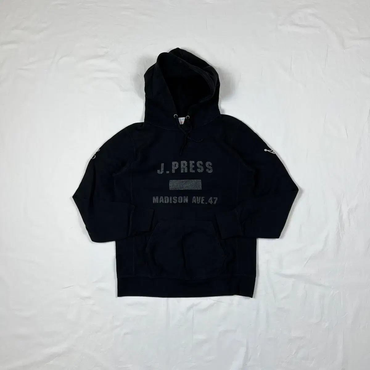 챔피온 champion x j.press 로고 후드티