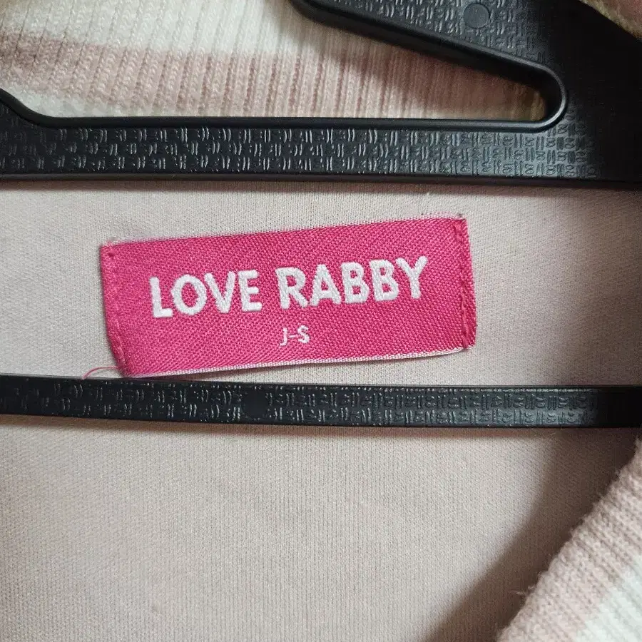 LOVE RABBY 인디핑크 퍼자켓