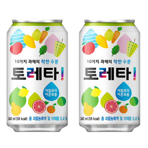 무료배송-토레타 340ml 24캔 저칼로리 이온음료