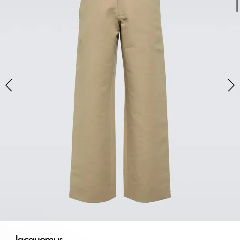 Jacquemus 자크뮈스 Pantalon Piccinni 48사이즈