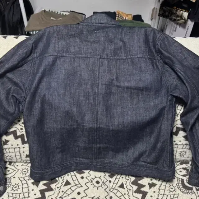 유니폼브릿지 denim blouson jacket indigo