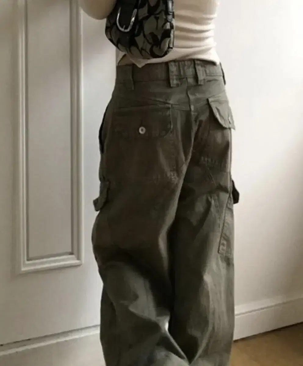 카고팬츠 Dipping cargo pants