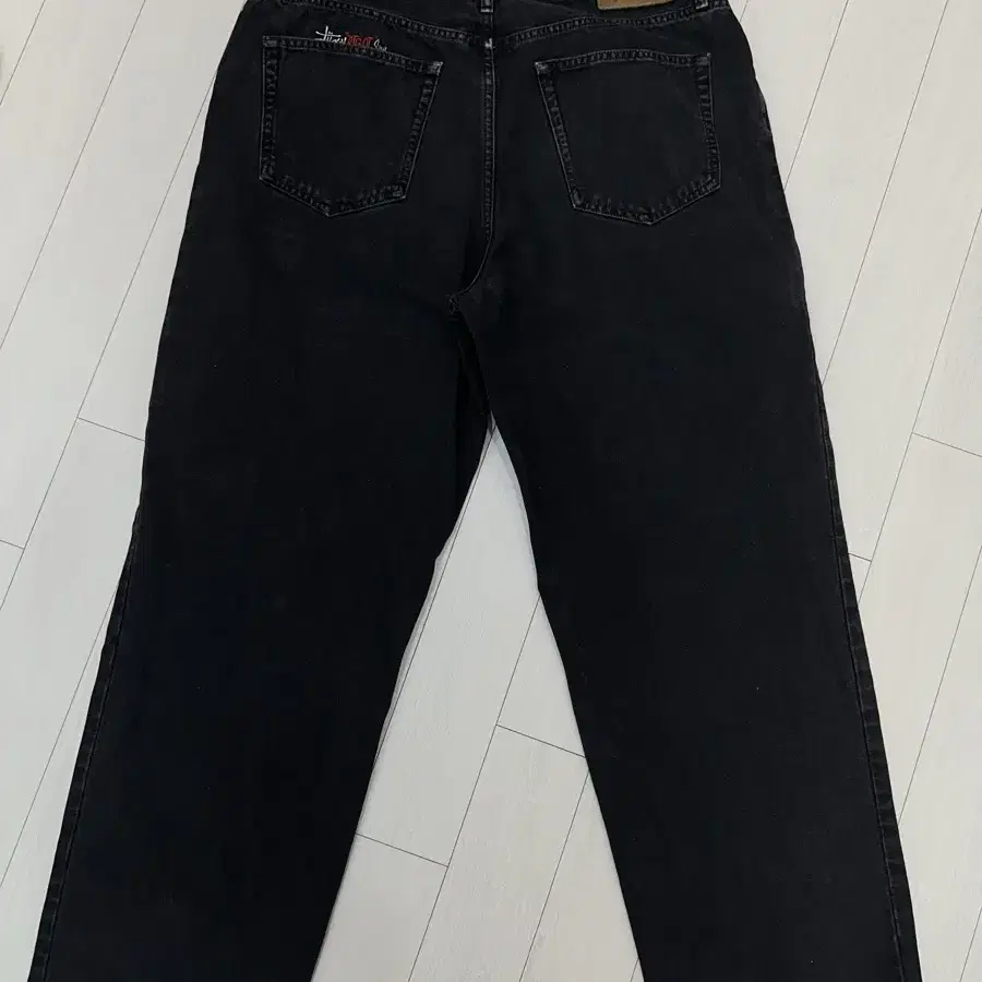 스투시 빅올진 Stussy Big Ol Jeans Black